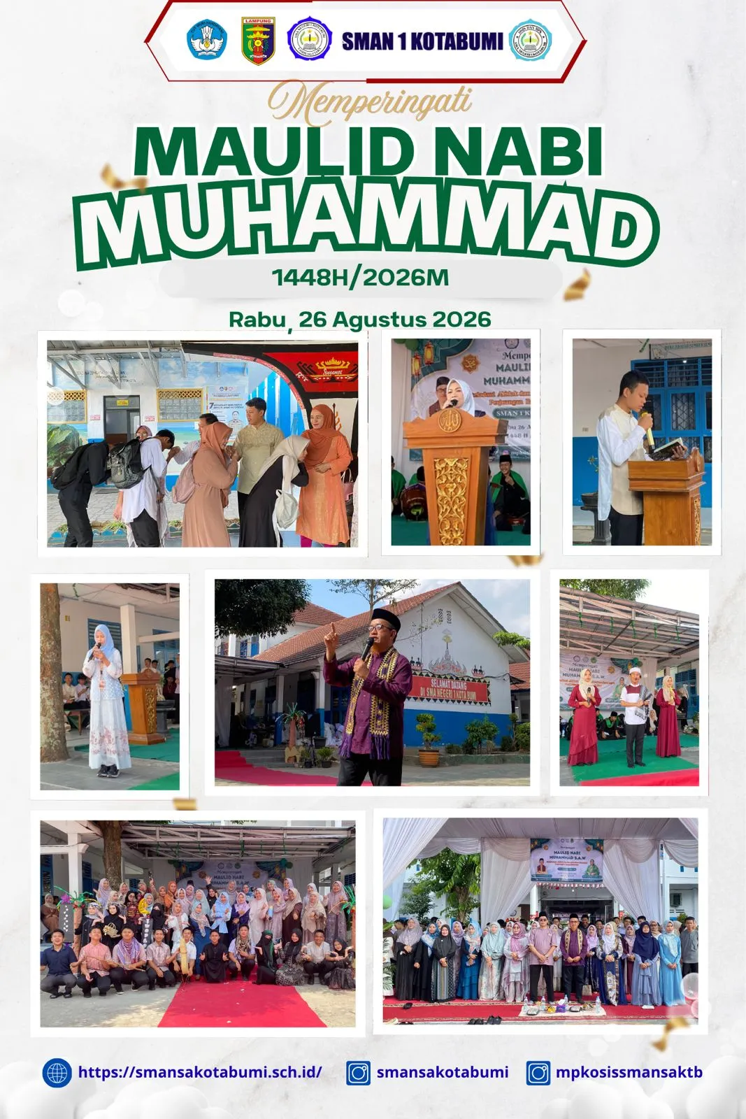 MEMPERINGATI MAULID NABI MUHAMMAD SAW 1448H/2026M